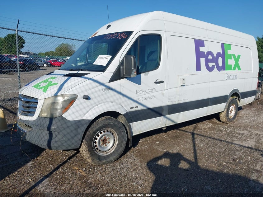 FREIGHTLINER SPRINTER 2500 2014 VIN WDYPE8DC1E5876500