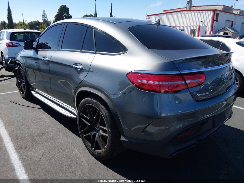Vin: 4jged7fb8ha057575, lot: 46389435, mercedes-benz amg gle 63 coupe s 4matic 20173