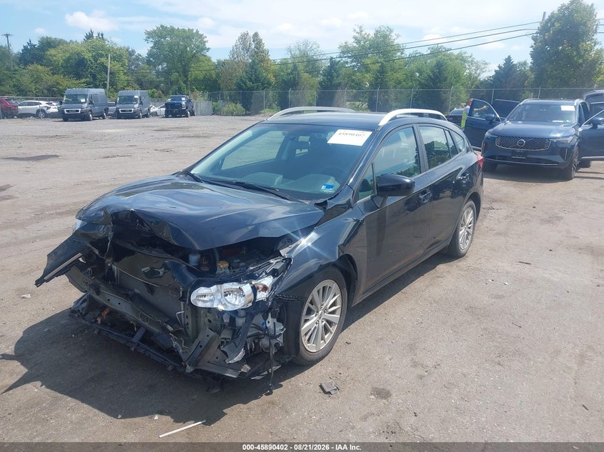 2018 Subaru Impreza, Front End, IAAI, VIN 4S3GTAD66J3712927 — photo 2