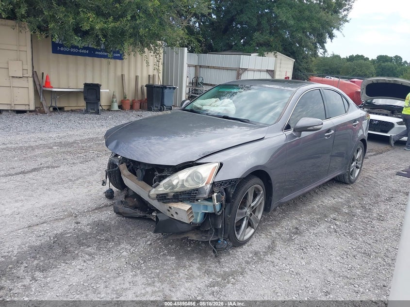 LEXUS IS 250 2012 VIN JTHBF5C29C5157579
