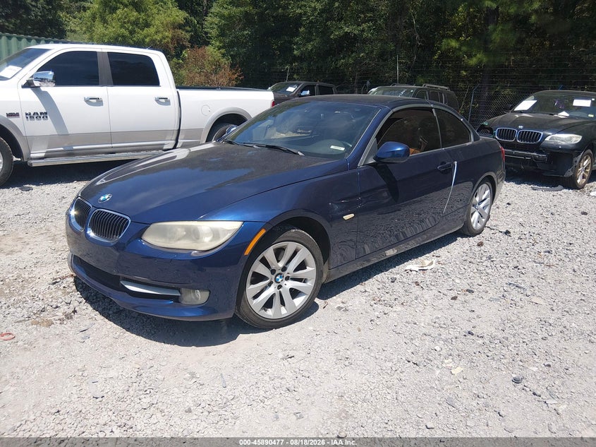 2011 BMW 3er, Unknown, IAAI, VIN WBADW3C56BE536981 — photo 2