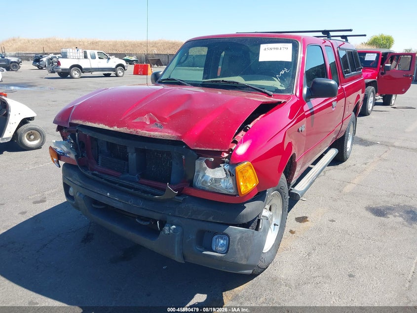 2005 Ford Ranger, Front End, IAAI, VIN 1FTZR45E45PA55574 — photo 2