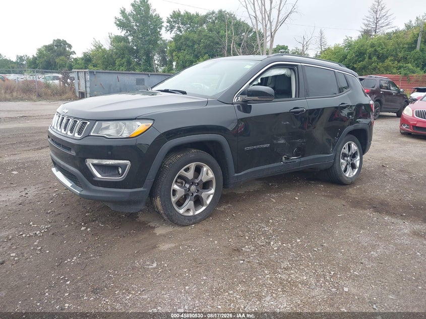 Vin: 3c4njdcb2lt168267, lot: 46389564, jeep compass limited 4x4 20202