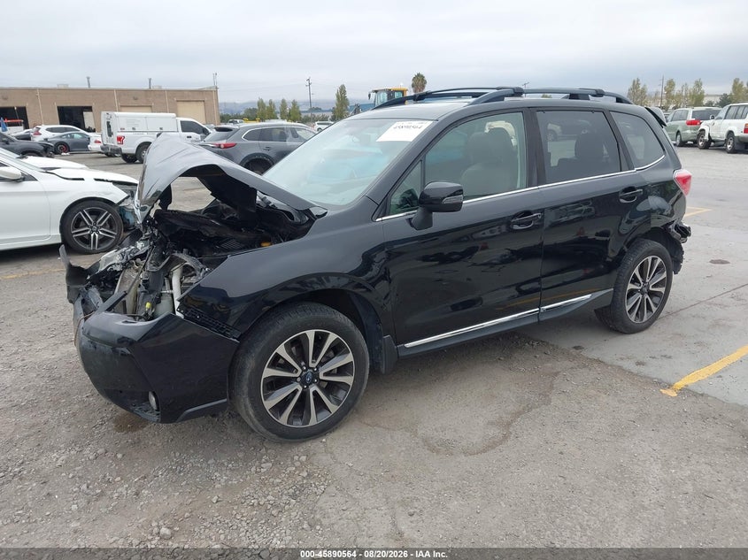2018 Subaru Forester, Перёд и зад, IAAI, VIN JF2SJGWCXJH406503 — фото 2