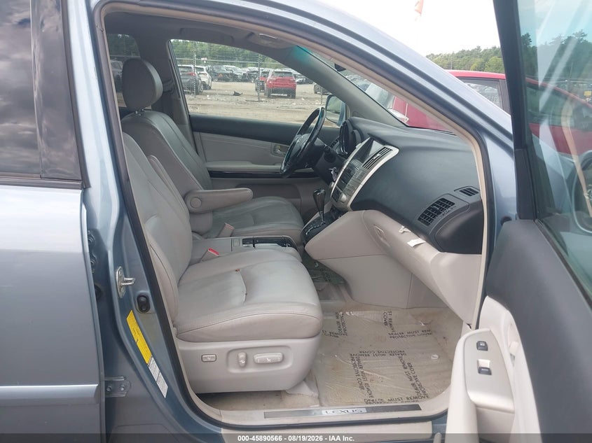 LEXUS RX 350 2009 VIN 2T2HK31U59C108760