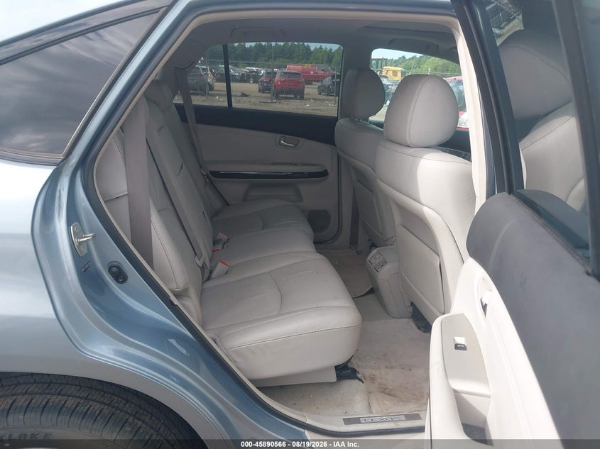 LEXUS RX 350 2009 VIN 2T2HK31U59C108760