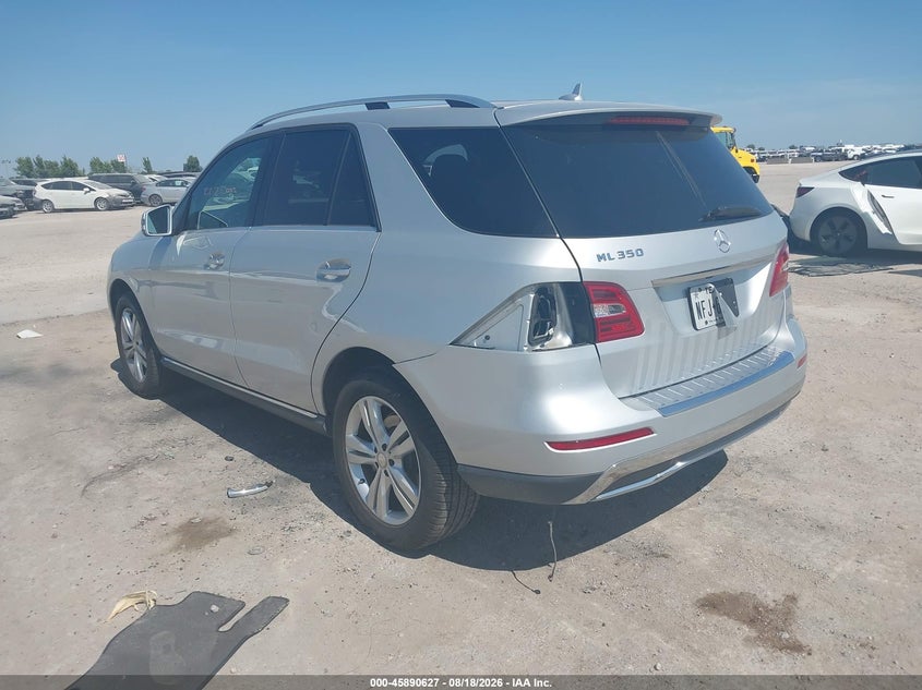 2015 MERCEDES-BENZ ML 350 auction photo 3