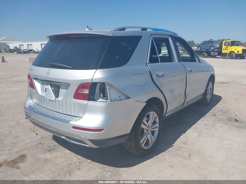2015 MERCEDES-BENZ ML 350 auction photo 4