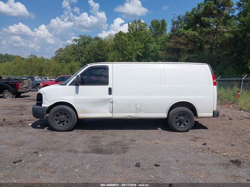 CHEVROLET EXPRESS 1500 2012 VIN 1GCSGAFXXC1144653