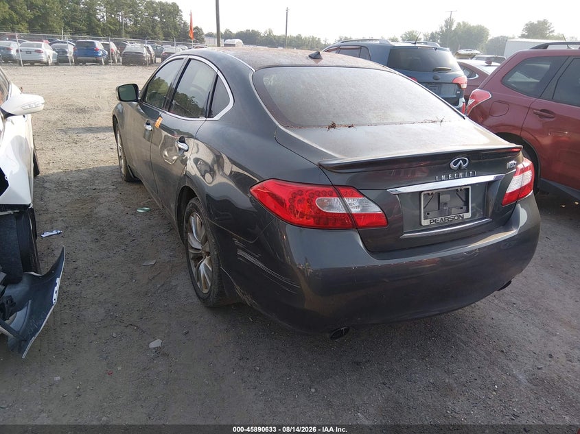 2012 INFINITI M37X auction photo 3
