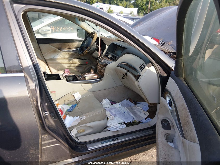 2012 INFINITI M37X auction photo 5