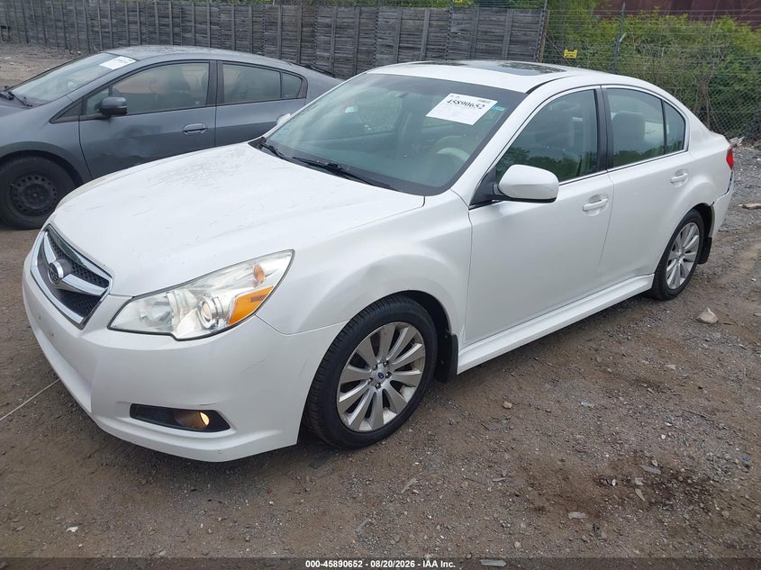 2012 SUBARU LEGACY SEDAN 3.6L H-6 DOHC, VVT, 256HP