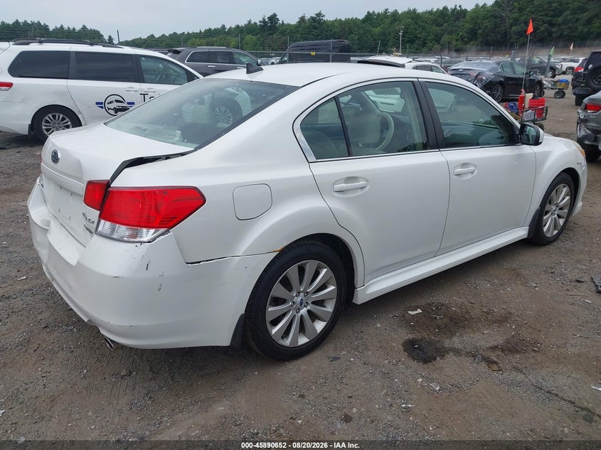 2012 SUBARU LEGACY SEDAN 3.6L H-6 DOHC, VVT, 256HP