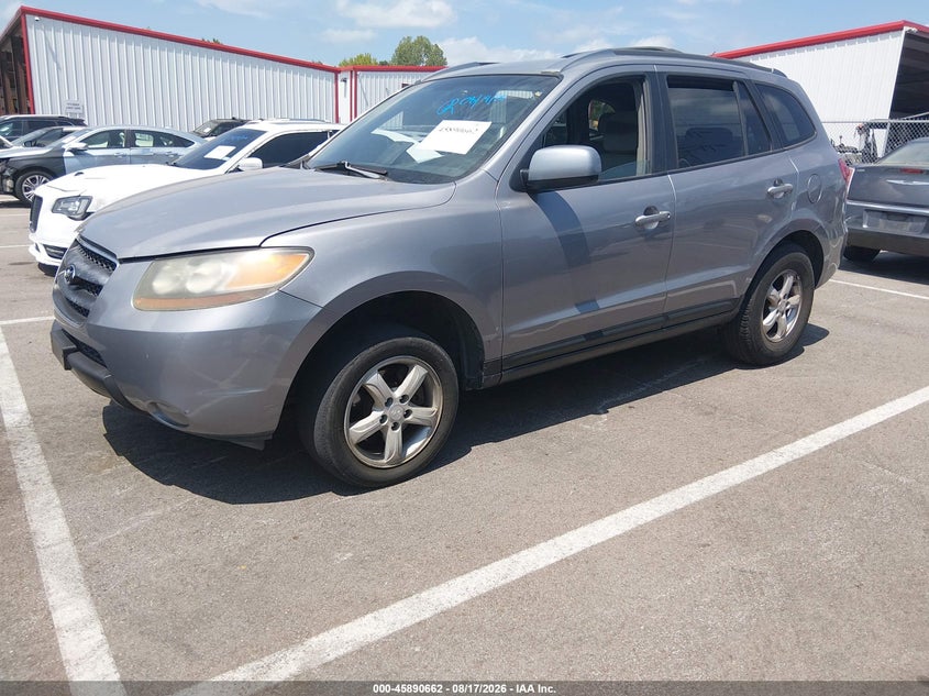 2007 Hyundai Santa Fe, Right Side, IAAI, VIN 5NMSG73D97H123706 — photo 2
