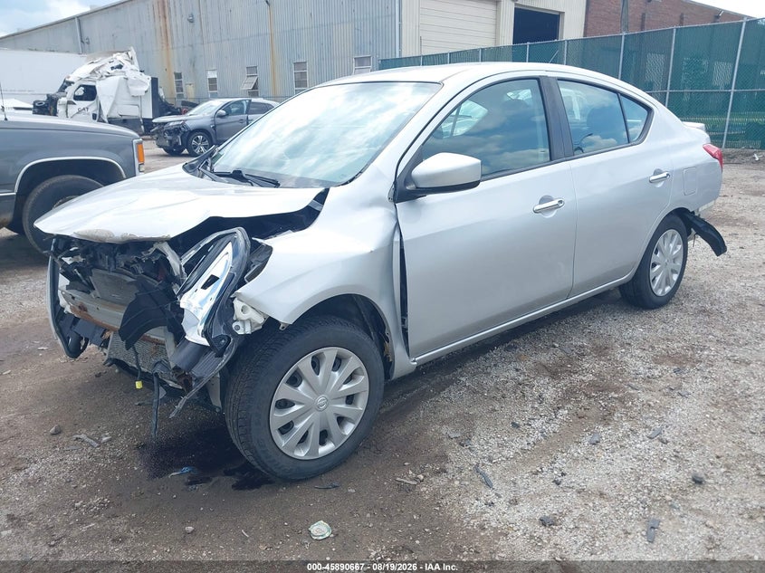 2018 Nissan Versa, Front End, IAAI, VIN 3N1CN7AP7JL877210 — photo 2