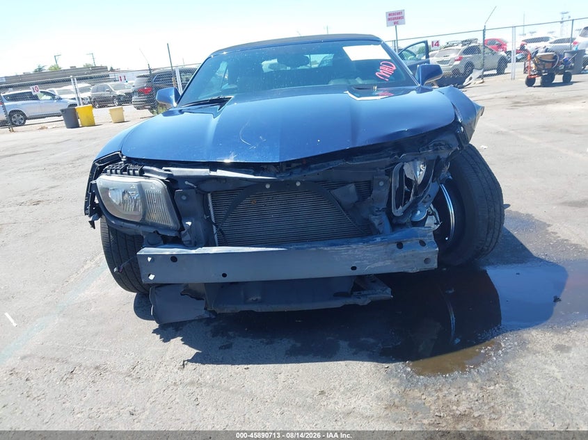2011 CHEVROLET CAMARO CABRIO 6.2L V8 FI OHV 16V NF2