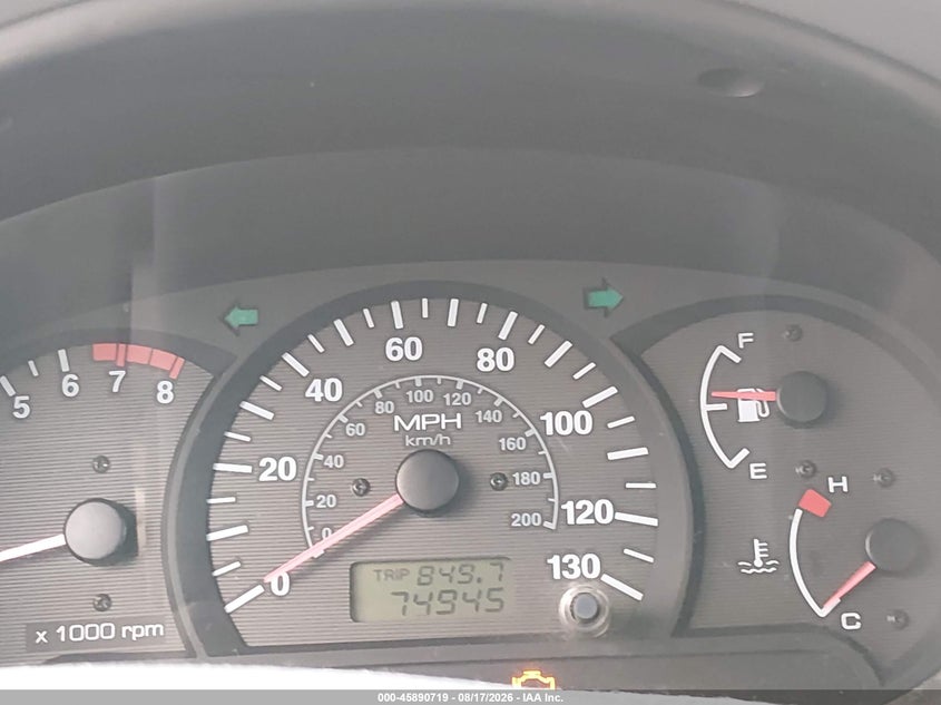 2002 HYUNDAI ACCENT auction photo 7