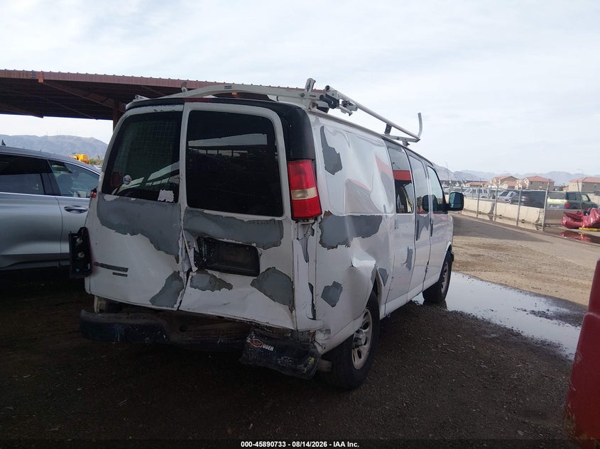 Vin: 1gcsgafx9b1173950, lot: 46389767, chevrolet express 1500 work van 20114