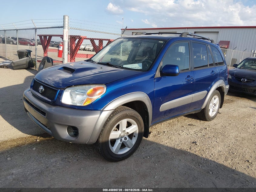2005 Toyota RAV 4, Rear, IAAI, VIN JTEHD20V156042322 — photo 2