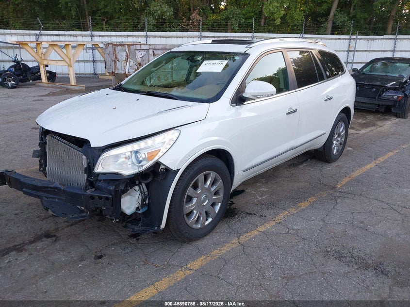 Vin: 5gakvbkd4hj343469, lot: 46389792, buick enclave leather 20172