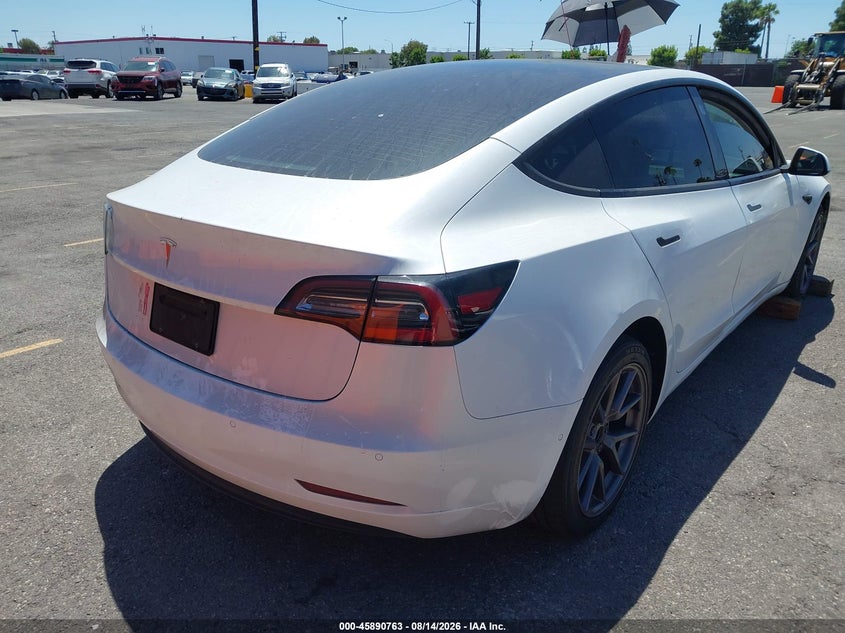 Vin: 5yj3e1ea0mf870991, lot: 46389797, tesla model 3 standard range plus rear-wheel drive 20214