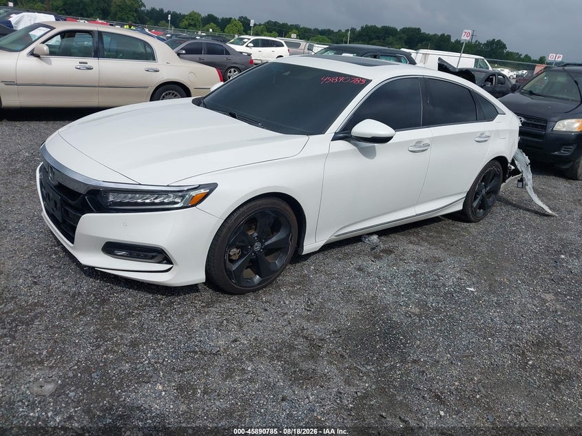 Vin: 1hgcv2f90ja038664, lot: 46389819, honda accord touring 2.0t 20182