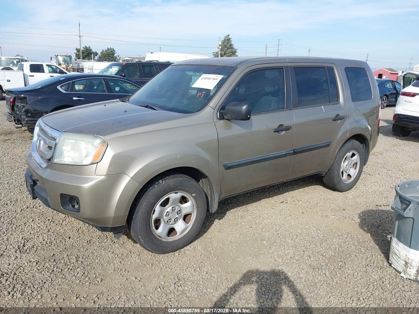 HONDA PILOT 2009 VIN 5FNYF48239B031563