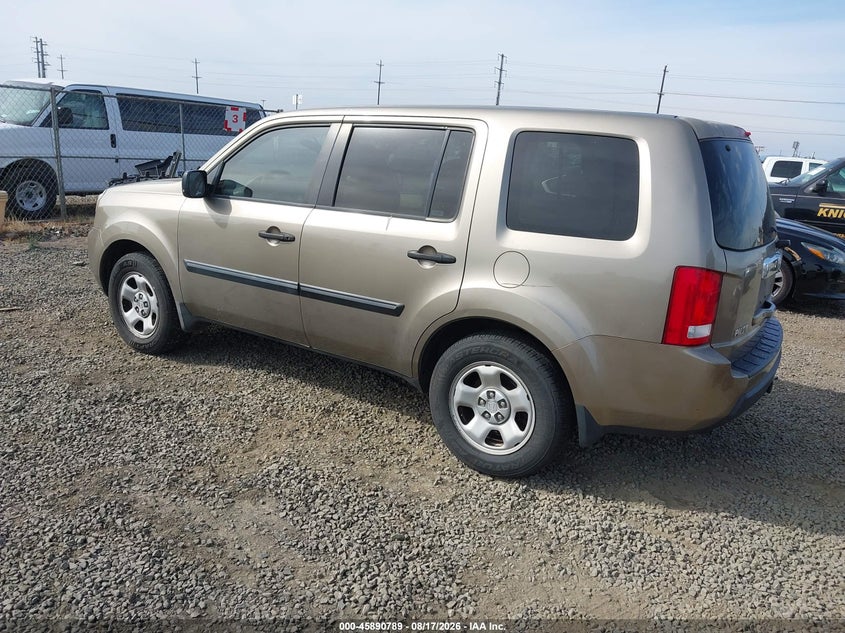 HONDA PILOT 2009 VIN 5FNYF48239B031563