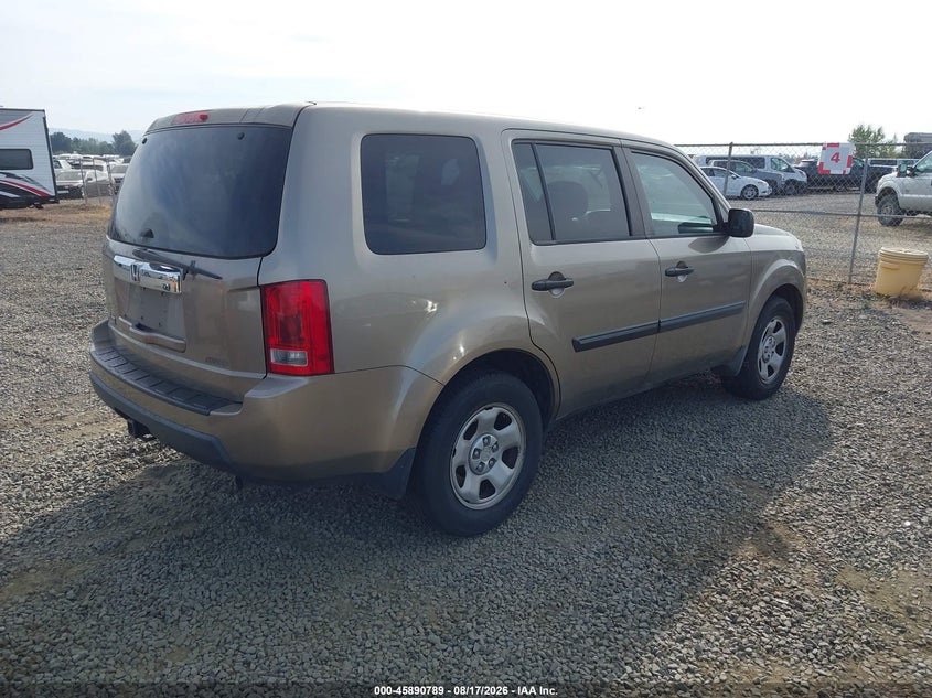 HONDA PILOT 2009 VIN 5FNYF48239B031563