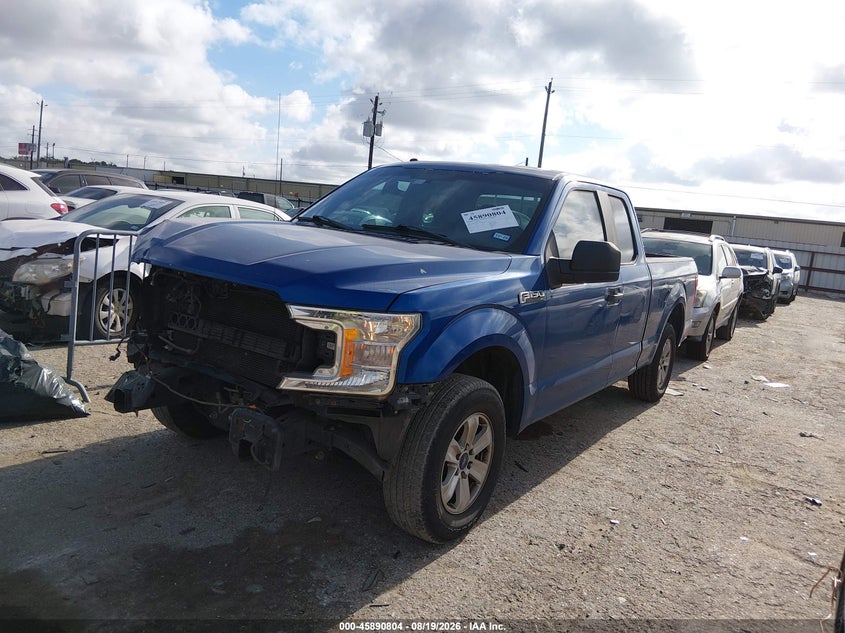 2018 Ford F-150, Удар спереду, IAAI, VIN 1FTEX1CB1JKF12859 — фото 2