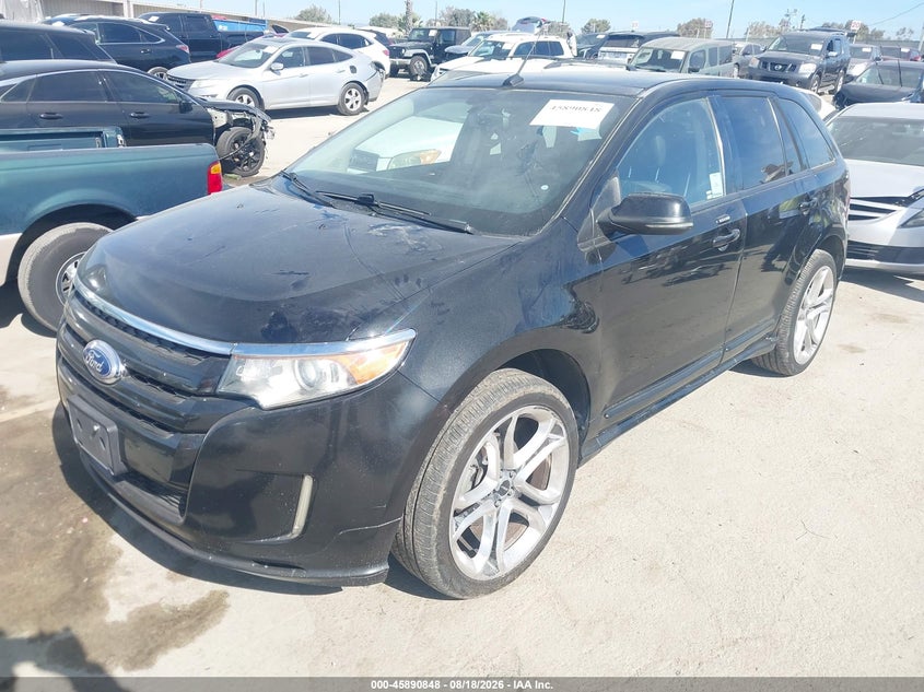 2013 FORD EDGE SPORT UTILITY VEHICLE 3.7L V-6 DOHC, VVT, 305HP