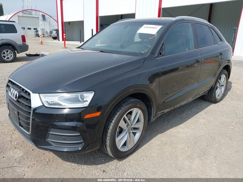 2017 Audi Q3, Left Side, IAAI, VIN WA1ECCFS2HR008156 — photo 2