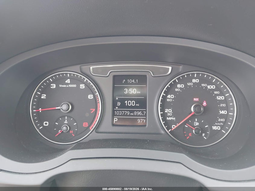 AUDI Q3 2017 VIN WA1ECCFS2HR008156