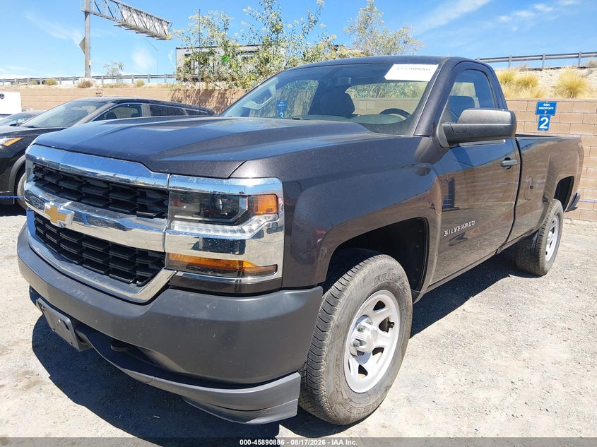 Vin: 1gcnkneh7gz266763, lot: 46389920, chevrolet silverado 1500 work truck 20162
