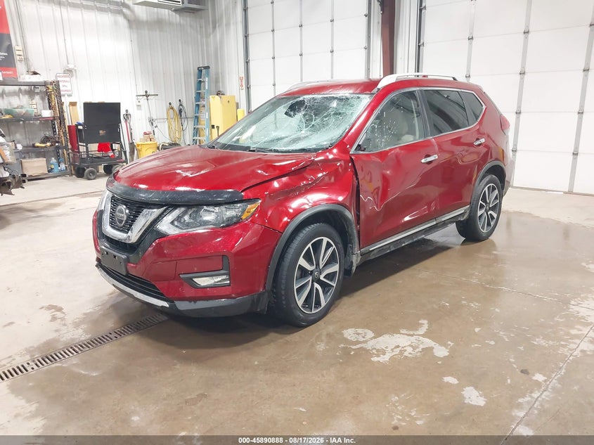 2020 Nissan Rogue Sl Intelligent Awd, Левый бок, IAAI, VIN 5N1AT2MV7LC701775 — фото 2