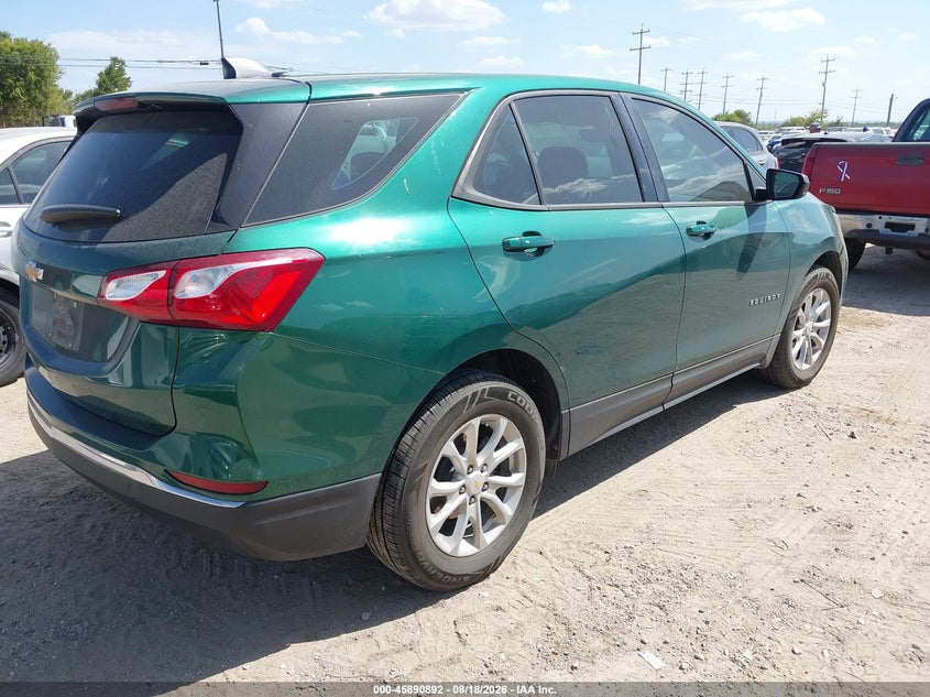 Vin: 2gnaxhev0j6292249, lot: 46389926, chevrolet equinox ls 20184