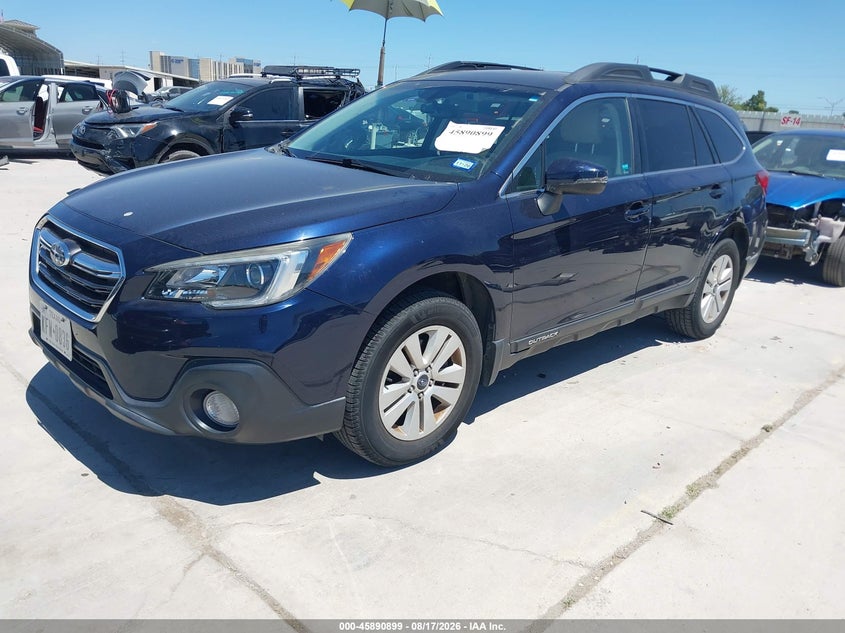2018 Subaru Outback, Оба бока, IAAI, VIN 4S4BSAHC8J3256616 — фото 2