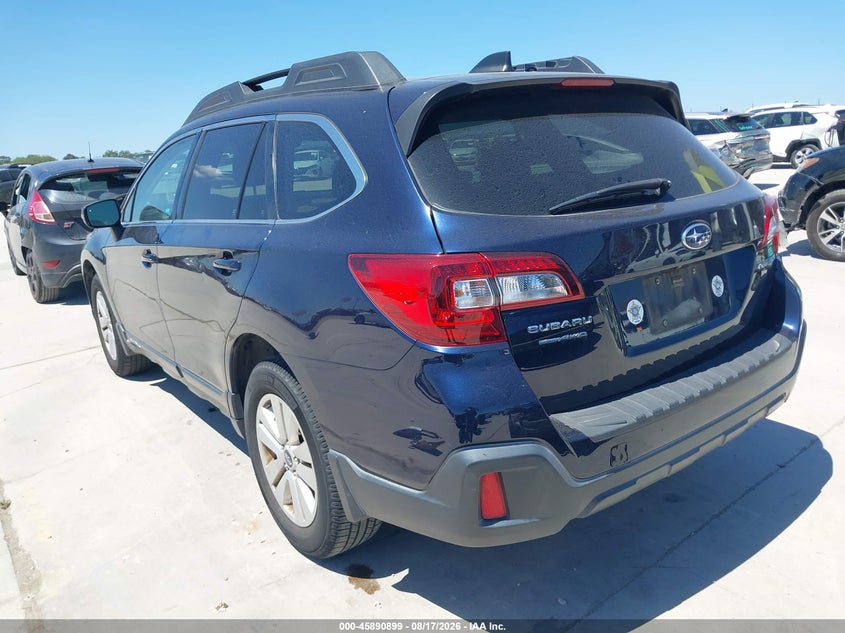 Vin: 4s4bsahc8j3256616, lot: 46389933, subaru outback 2.5i premium 20183