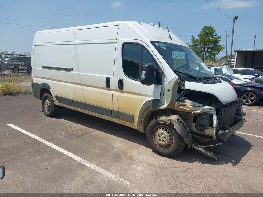 Vin: 3c6mrvhg0se550239, lot: 46389937, ram promaster 3500 tradesman high roof 159 wb w/pass seat 2025 img_1