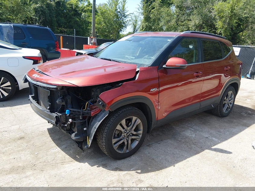 2023 Kia Seltos, Front End, IAAI, VIN KNDEUCAA4P7351580 — photo 2