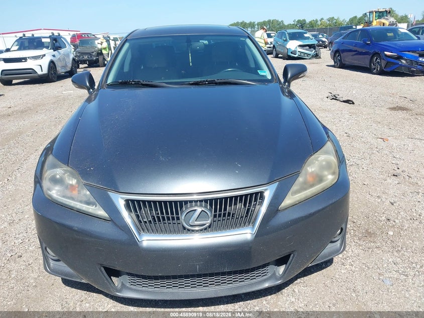 LEXUS IS 250 2011 VIN JTHBF5C29B5131191