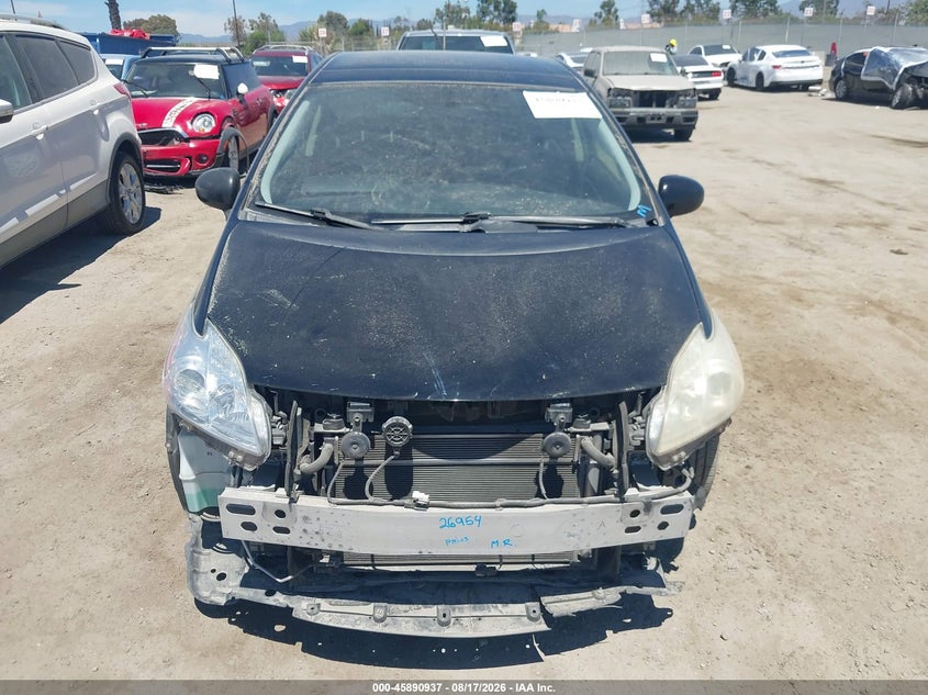 2015 TOYOTA PRIUS HATCHBACK 1.8L I-4 DOHC, VVT, 98HP