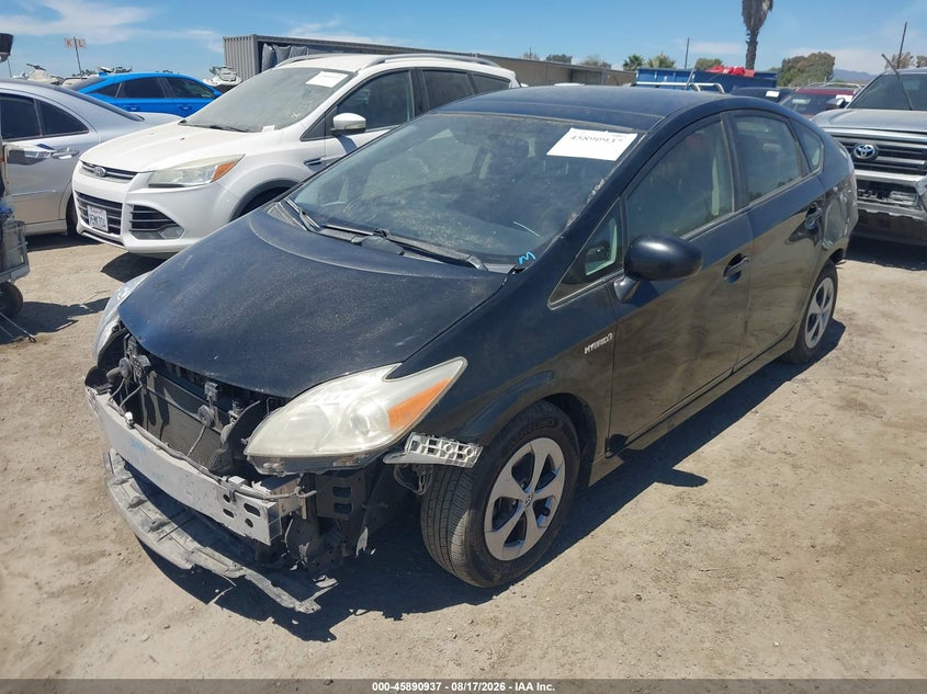 2015 TOYOTA PRIUS HATCHBACK 1.8L I-4 DOHC, VVT, 98HP