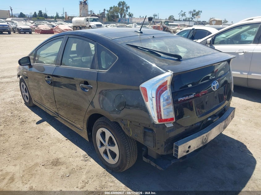 2015 TOYOTA PRIUS HATCHBACK 1.8L I-4 DOHC, VVT, 98HP