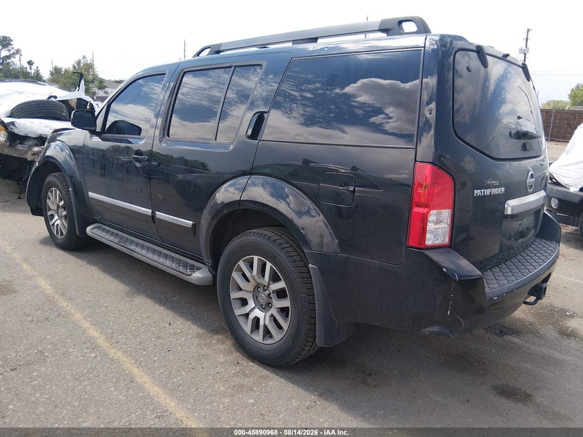 Vin: 5n1ar1nb4ac611672, lot: 46390002, nissan pathfinder le 20103