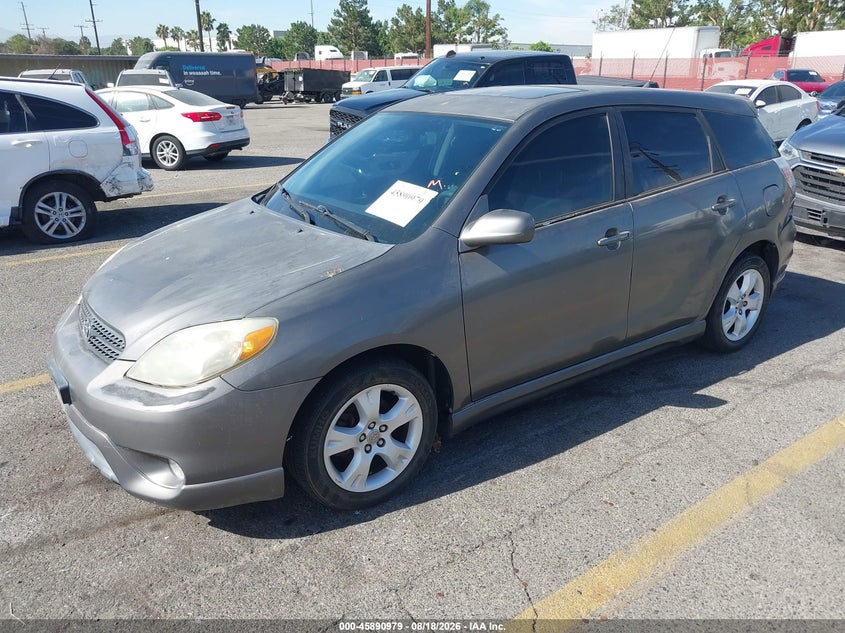 2007 Toyota Matrix, Обычный износ, IAAI, VIN 2T1KR32E67C624720 — фото 2