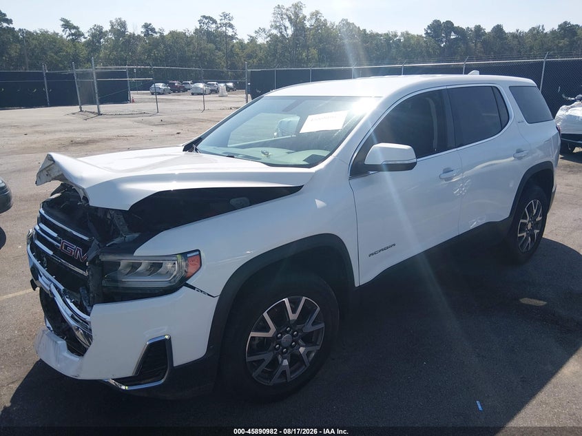Vin: 1gkknkla8mz192803, lot: 46390016, gmc acadia fwd sle 20212