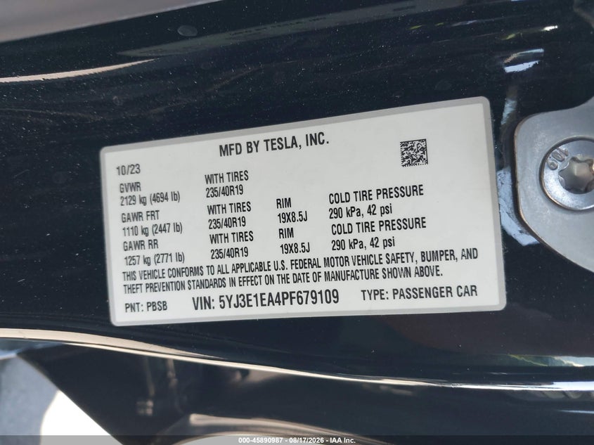 TESLA MODEL 3 - zdjęcie 9
