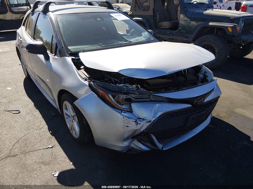 2021 TOYOTA COROLLA HATCHBACK 2.0L I-4 DI, DOHC, VVT, REGULAR , 169HP