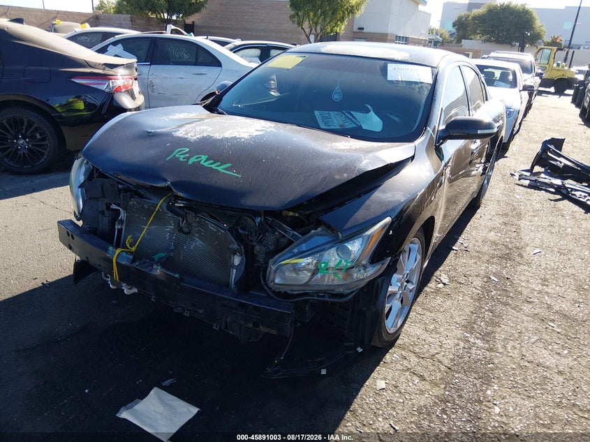 NISSAN MAXIMA 2013 VIN 1N4AA5AP5DC846614